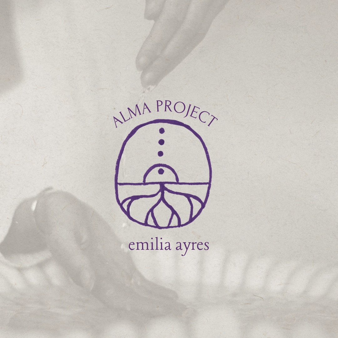Identidade visual criada para Emilia Ayres