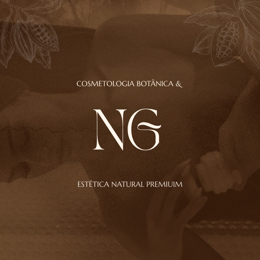 Identidade visual criada para Natália Mendonça